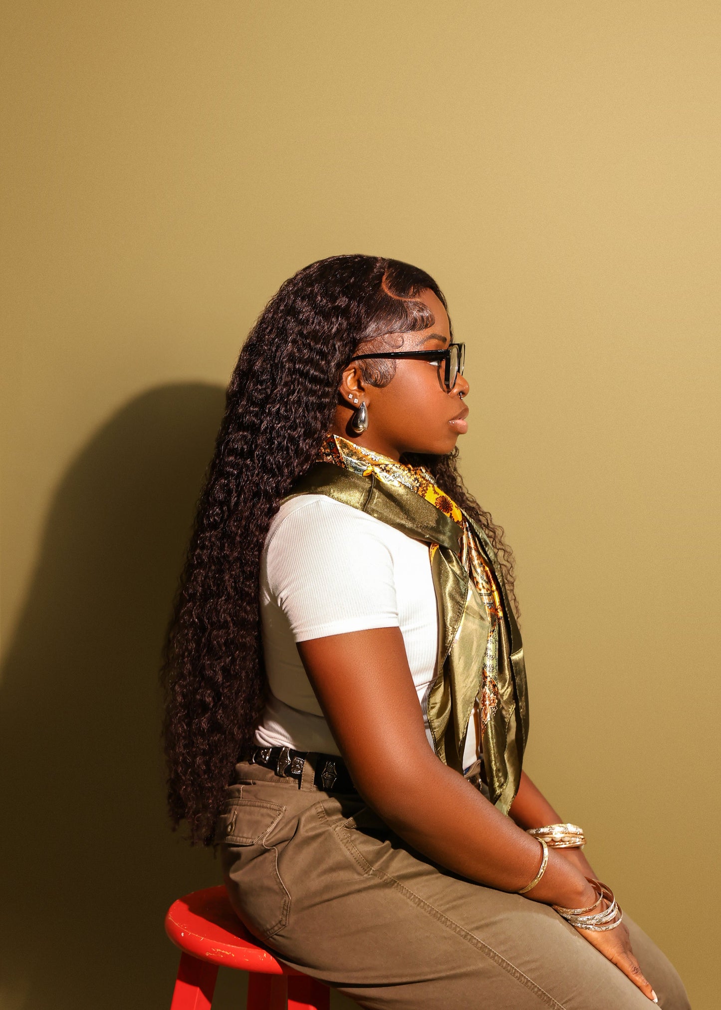 13x4 Transparent Lace Italian Curly Wig